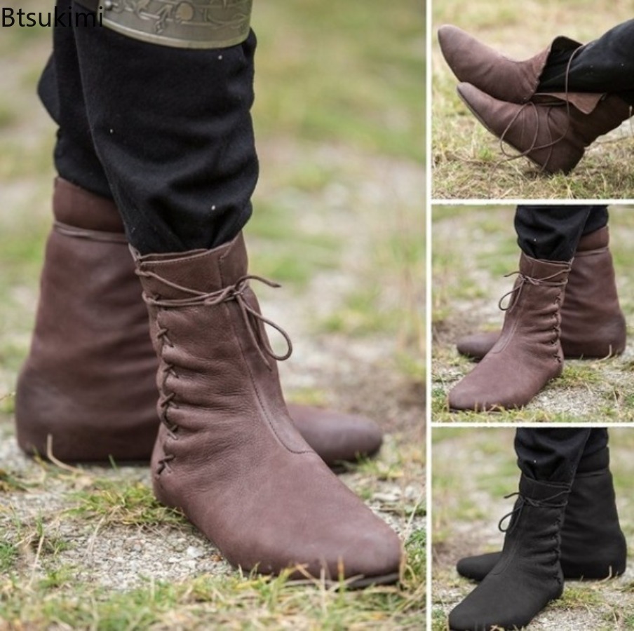 Men Formal Wear With Boots - รองเท้าบูทสไตล์ยุคกลาง วิกตอเรีย เรอเนซองส์ สำหรับผู้ชาย ปี 2026