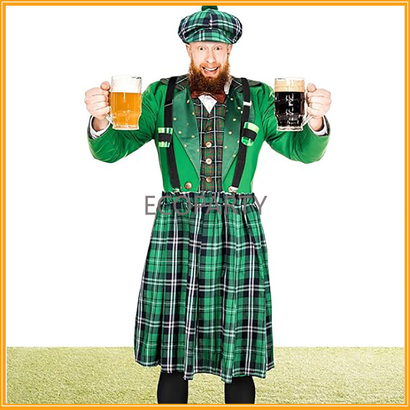 ชุดคอสตูมวันเซนต์แพทริก ชุดลาย - Sock Garter Men บทวิจารณ์และราคา