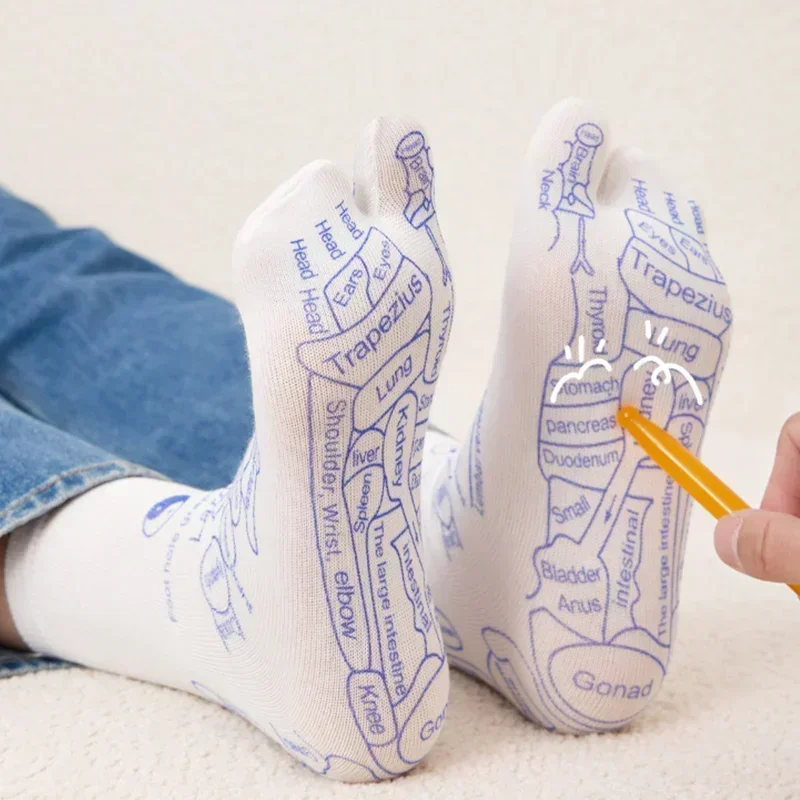 ถุงเท้านวดเท้ากายภาพบำบัด บรรเ - Sock Garter Men บทวิจารณ์และราคา