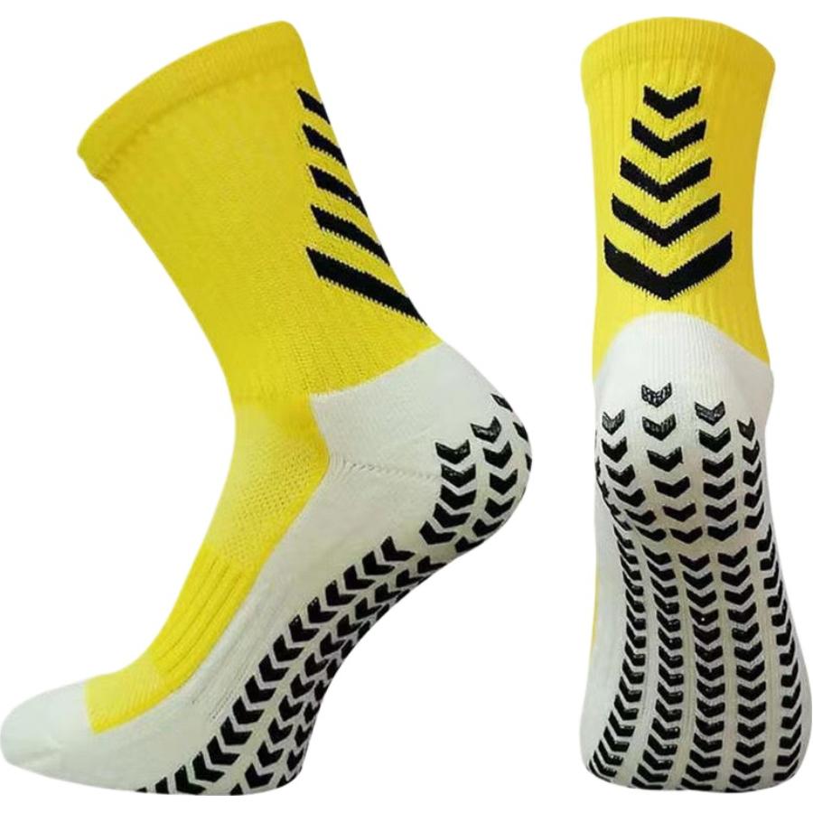 ถุงเท้าฟุตบอลกันลื่นซิลิโคนสำห - Sock Garter Men บทวิจารณ์และราคา