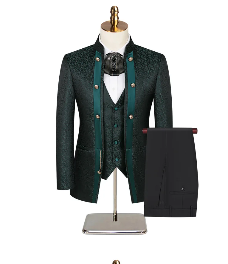 โมเดิร์นปรับแต่งชุดแต่งงานสําห - Men Formal Wear Modern บทวิจารณ์และราคา